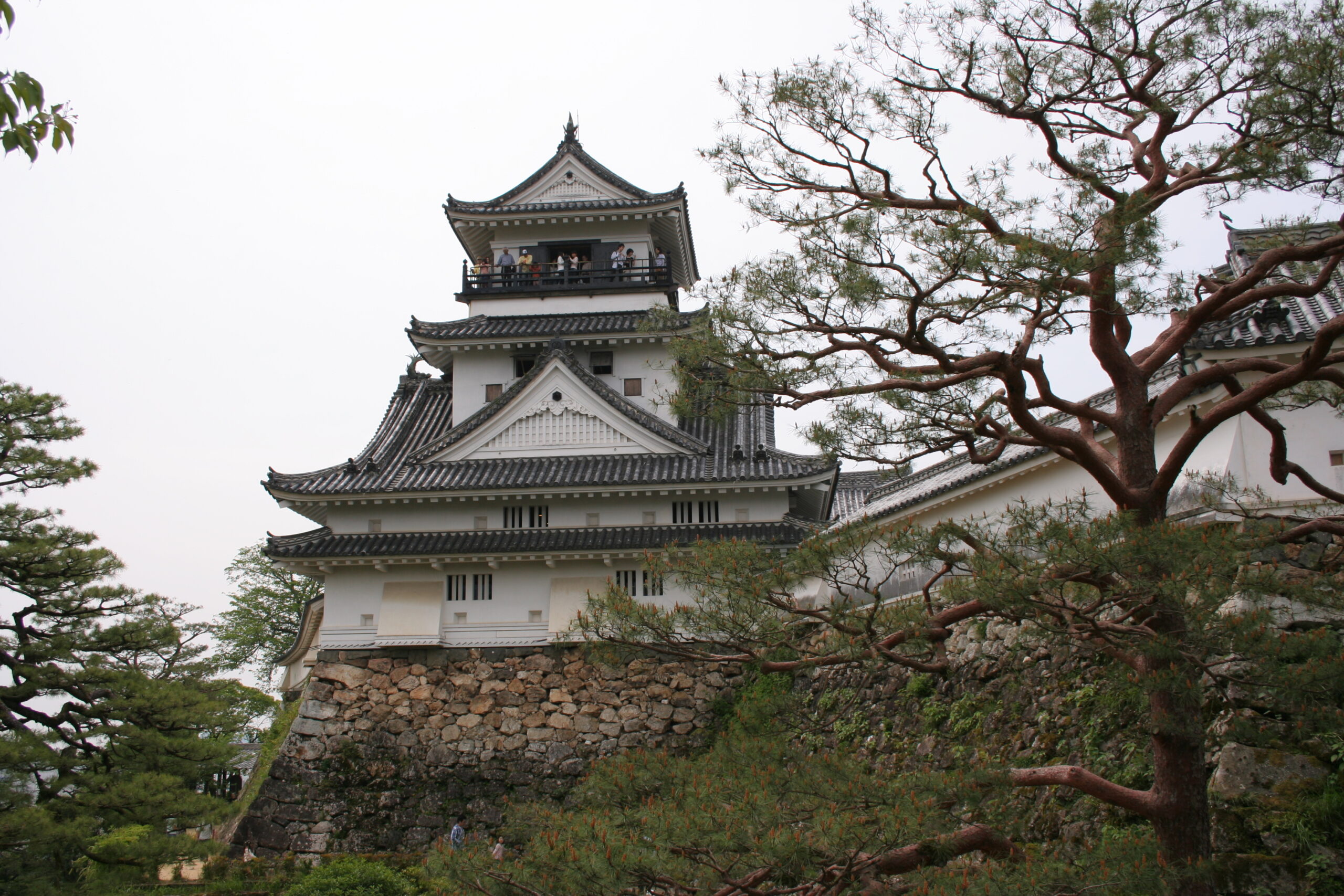高知城の天守